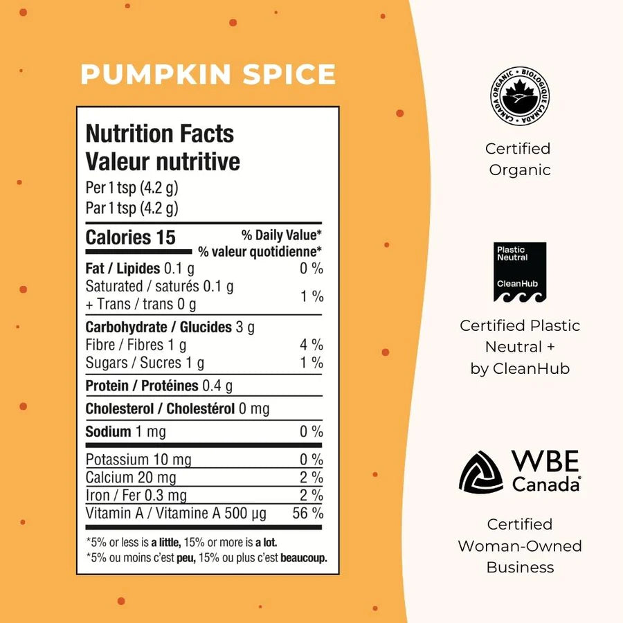 Blume Mezcla Pumpkin Spice 125g