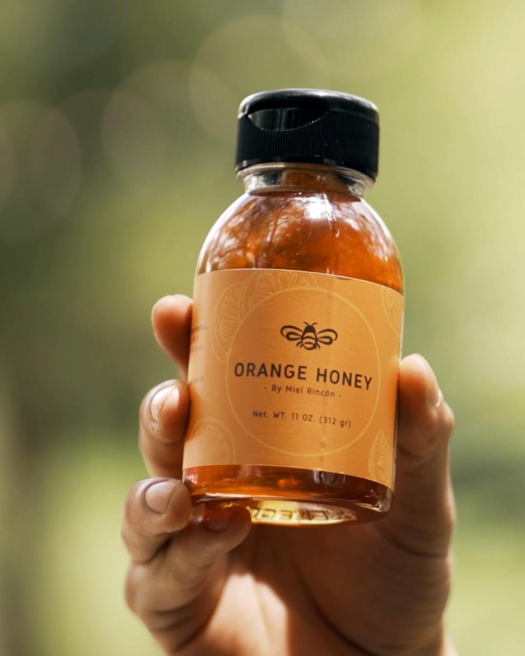 Orange Honey by Miel Rincón, 11oz