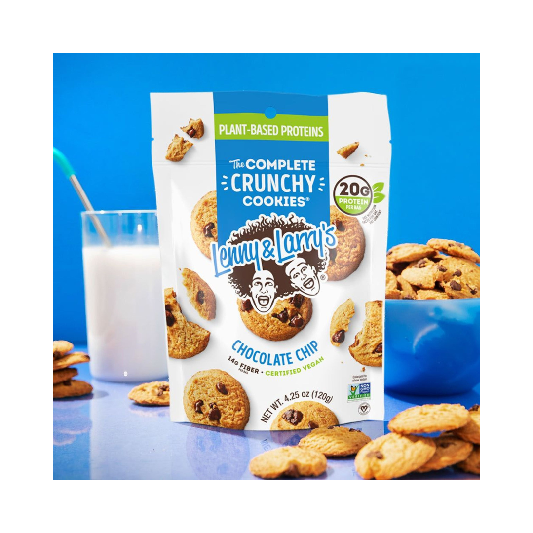 Lenny & Larry's Complete Crunchy Cookies, Chocolate Chip, 4.25 oz