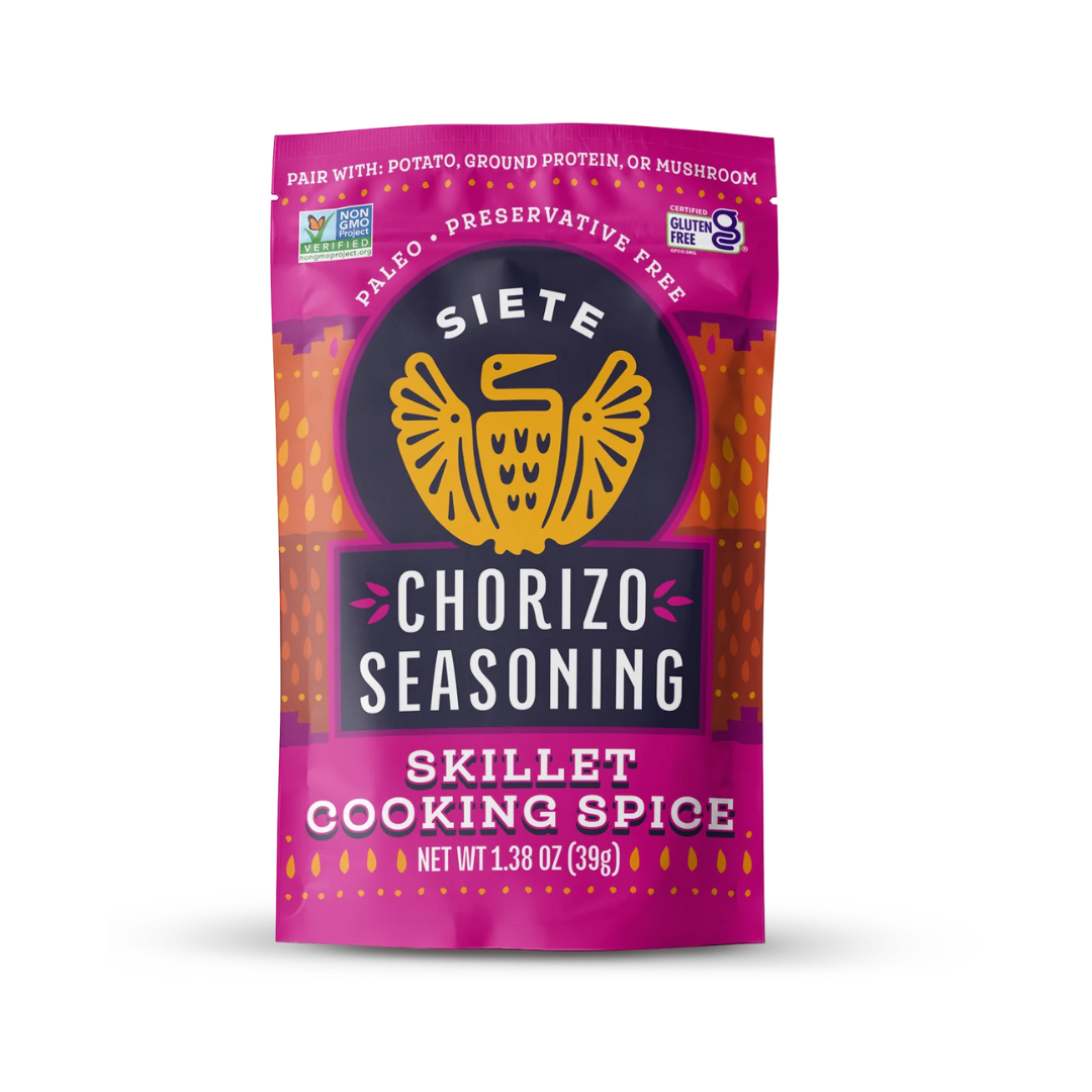 Siete Foods Chorizo Seasonings, 1.38 oz