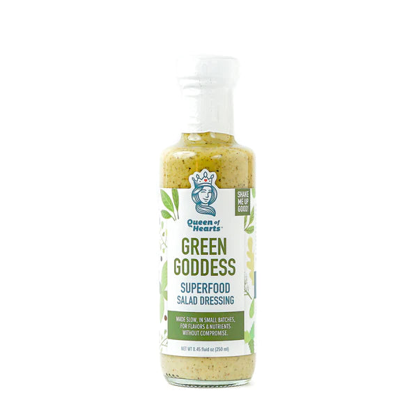 Queen Of Hearts Superfood Dressing Green Goddess, 8.45oz