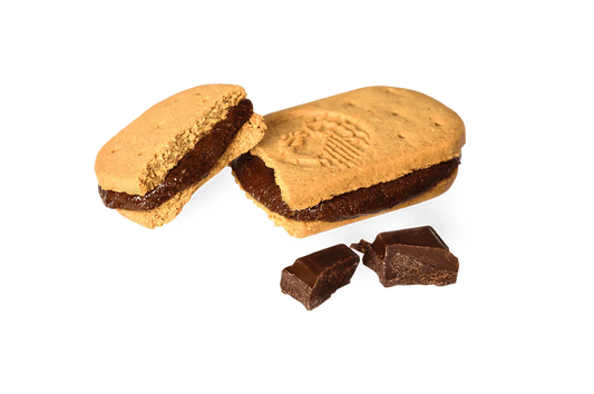 Olyra Breakfast Biscuits Dark Chocolate Sandwich, 1 PACK