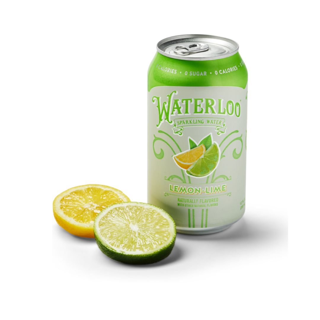 Waterloo Sparkling Water, Lemon-Lime, 12 oz